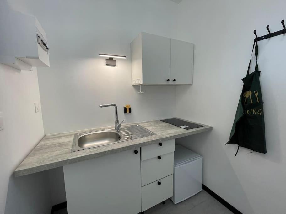 Studio A2 18M2 Cosy 5Minutes Gare Parking Gratuit Rue De La Mure Roanne Extérieur photo